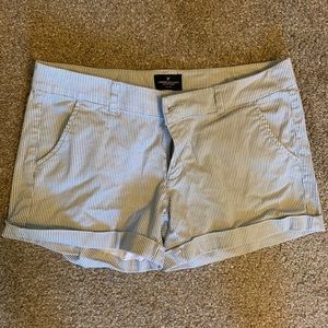 American Eagle Striped Shorts